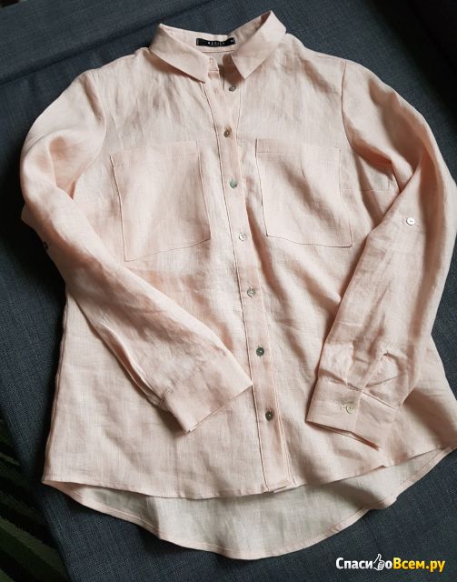 Льняная рубашка Mohito арт. XN300-39X