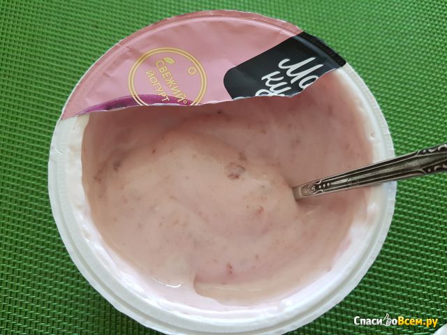 Йогурт "Молочная культура" SIESTA Слива - фиалка
