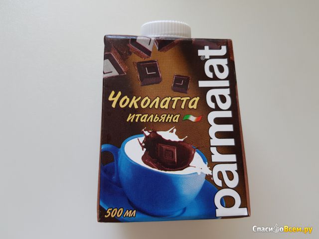 Молочно-шоколадный коктейль Parmalat Кофе Чоколатта итальяна