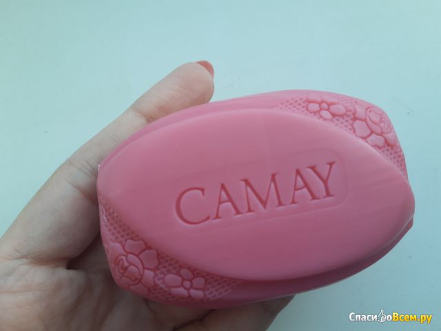 Туалетное мыло Camay Mademoiselle с волнующим ароматом цветущего лотоса