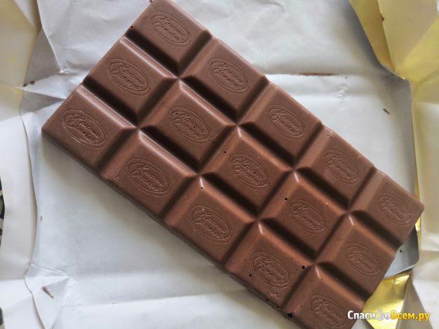 Молочный шоколад пористый "Алёнка" Красный Октябрь