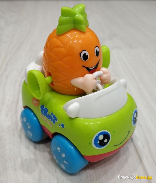 Машинка Huile Happy Motorcade "Весёлые фрукты"