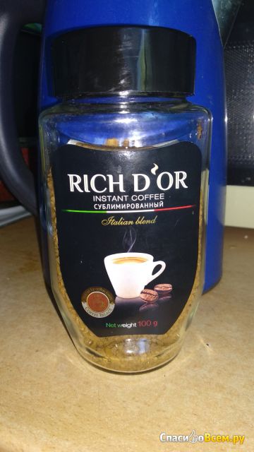 Кофе Rich D'Or растворимый сублимированный