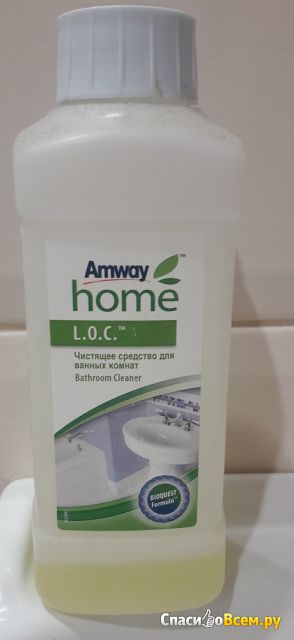 Чистящее средство для ванных комнат Amway L.O.C.