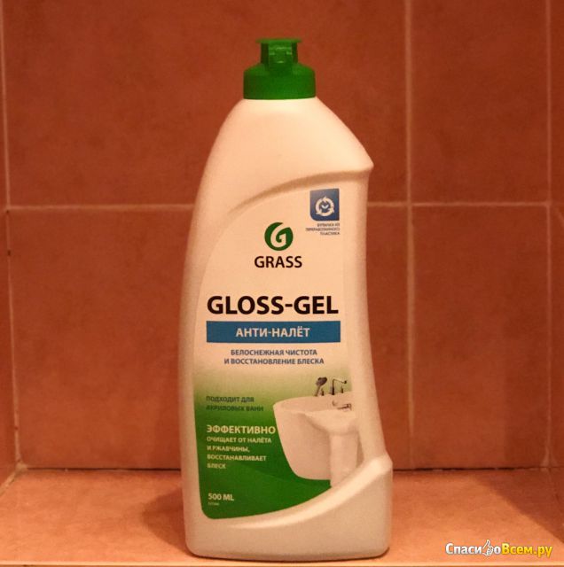 Чистящее средство Grass «Gloss-Gel» Анти-налет
