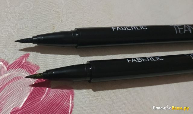 Устойчивая подводка-маркер для глаз Faberlic Glam Team