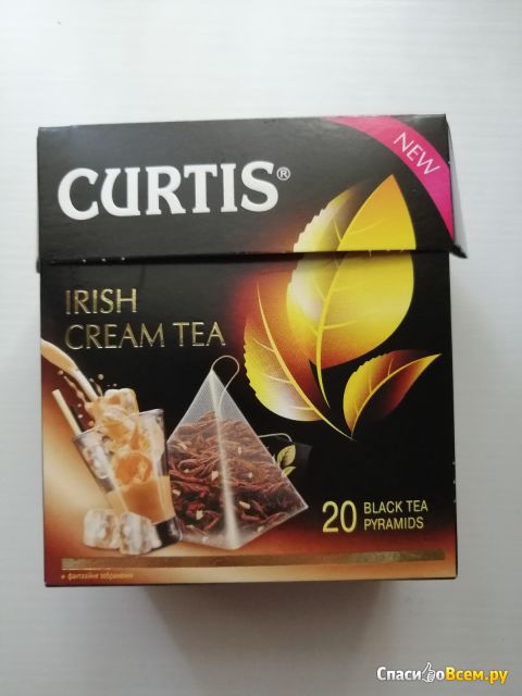 Черный чай в пирамидках Curtis Irish Cream Tea