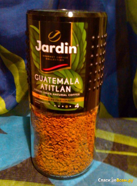 Кофе натуральный растворимый сублимированный Jardin Guatemala Atitlan 4