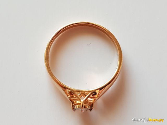 Помолвочное кольцо из золота с бриллиантом Sokolov Арт. 1011159