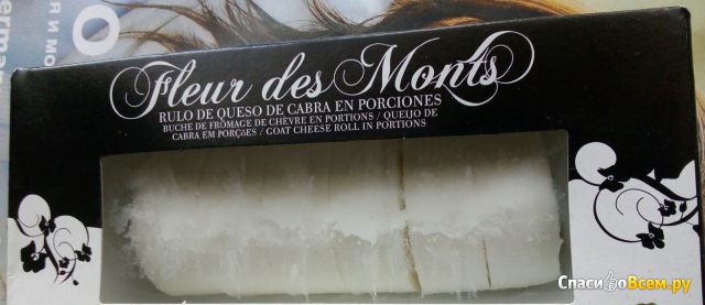 Сыр козий Rulo de Cabra  fleur des monts