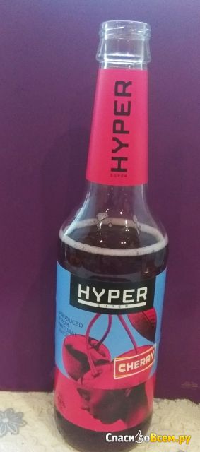 Напиток пивной Hyper Super со вкусом вишни