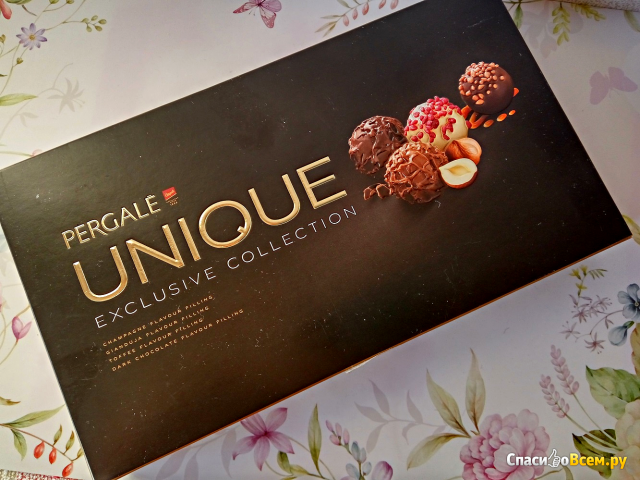 Набор шоколадных конфет Pergale Unique "Ассорти"