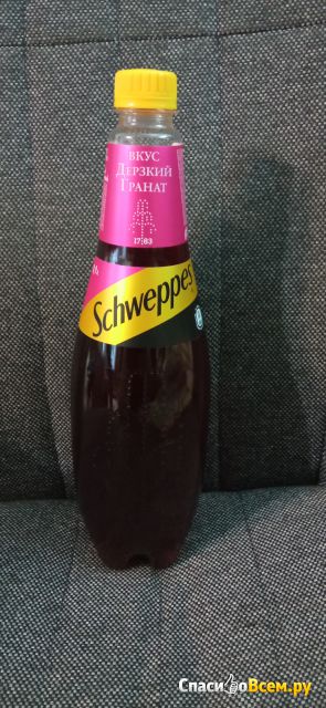 Газированный напиток Schweppes "Дерзкий гранат"