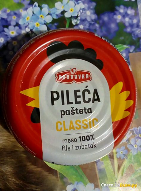 Паштет Pileca Classic Podravka