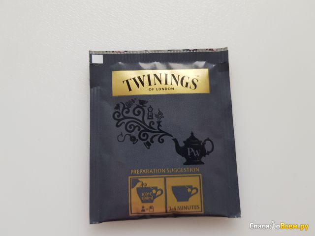 Чай черный Twinings Prince of Wales в пакетиках