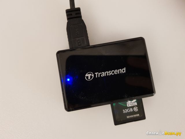 Устройство для чтения карт памяти Transcend TS-RDF8K2