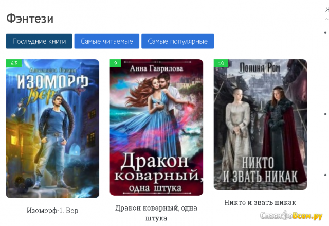 Электронная библиотека Booksread.ru