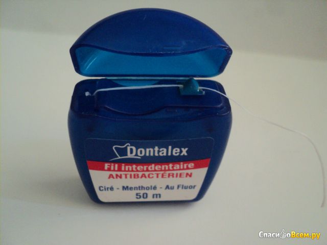 Зубная нить Dontalex с мятным вкусом