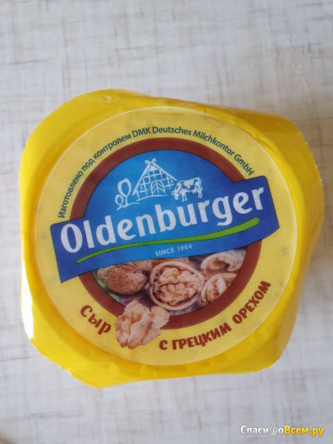 Сыр "Бобровский сырзавод" Oldenburger с грецким орехом