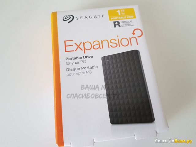 Внешний жёсткий диск Seagate Expansion Portable STEA1000400