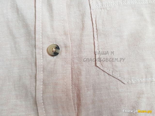 Женская рубашка из смесового льна H&M Арт. 0816805001