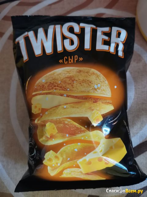 Чипсы Twister со вкусом сыра