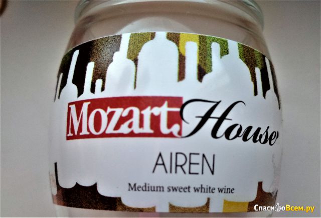 Вино Mozart House Airen белое полусладкое