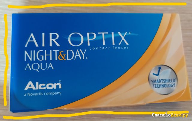 Контактные линзы Alcon Air Optix Night and Day Aqua