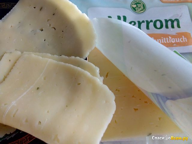 Сыр Allerrom с зеленым луком