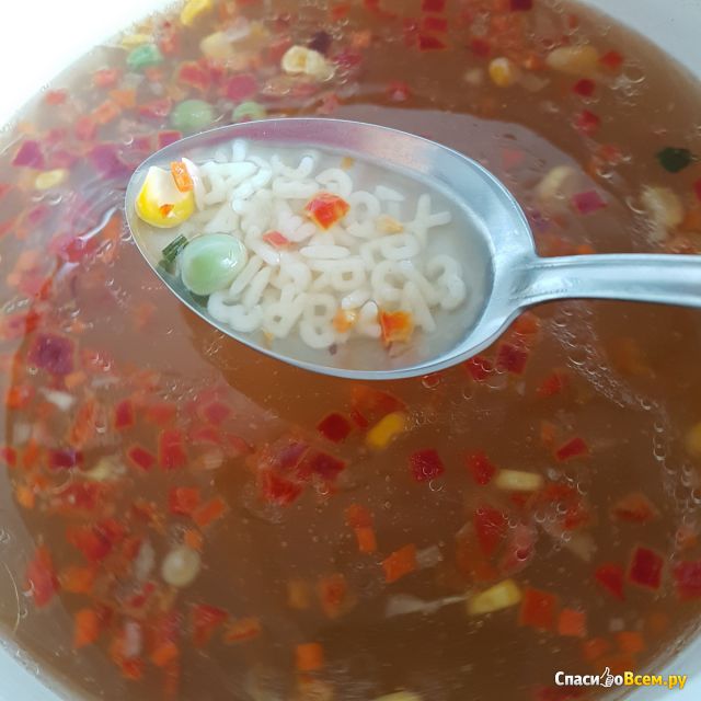 Сухая смесь для супа Ярмарка Yelli Kids детский супчик Буковки