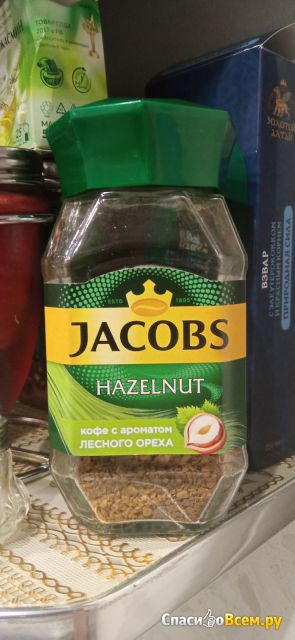 Кофе Jacobs Hazelnut с ароматом лесного ореха