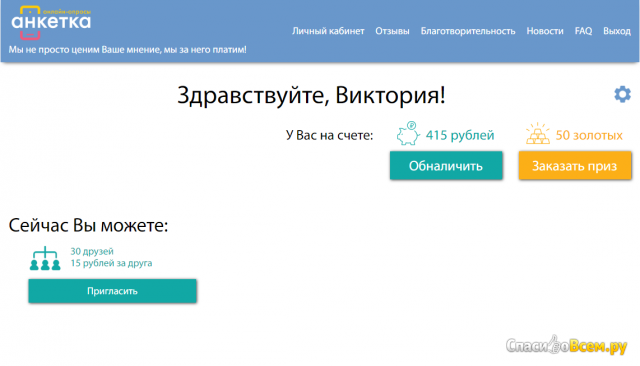 Сайт Anketka.ru
