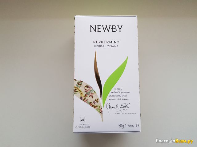 Чай в пакетиках NEWBY Peppermint