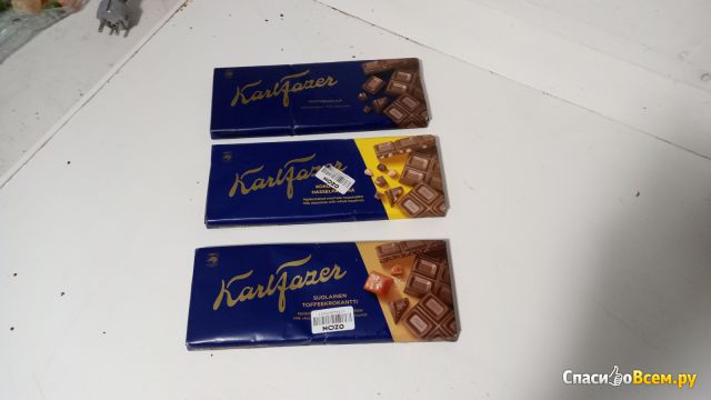 Шоколад молочный Karl Fazer