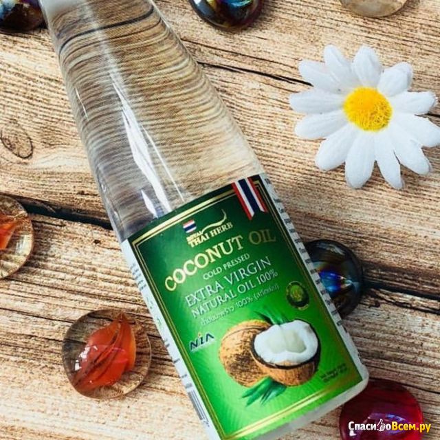 Масло кокосовое Royal Thai Herb Coconut Oil 100% Extra Virgin