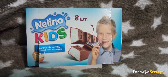 Молочный шоколад Nelly "Kids chocolate"
