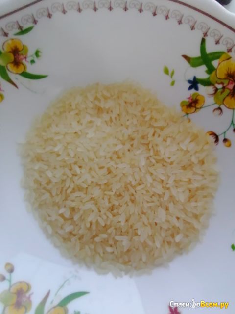 Рис золотистый длиннозерный "Националь" обработанный паром