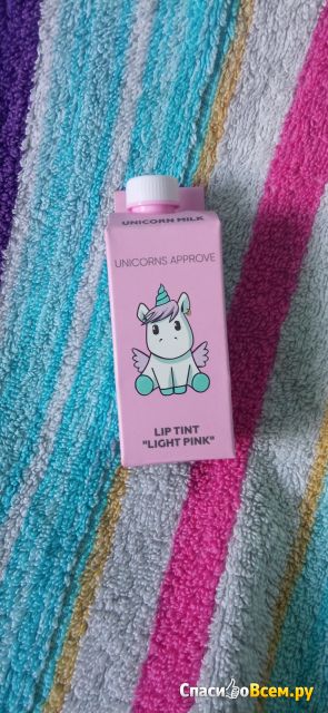 Тинт для губ Unicorns approve lip tint "light pink"