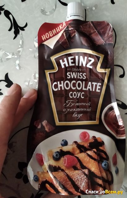 Соус Heinz "Swiss Chocolate"