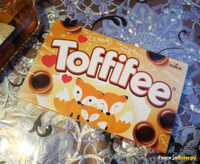 Карамельные конфеты Toffifee