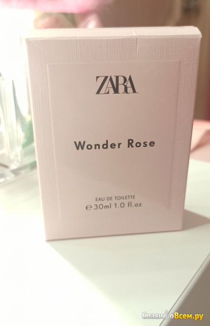 Туалетная вода Wonder Rose Zara