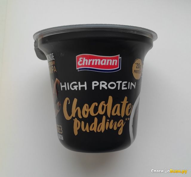 Пудинг Ehrmann "High Protein" со вкусом шоколада