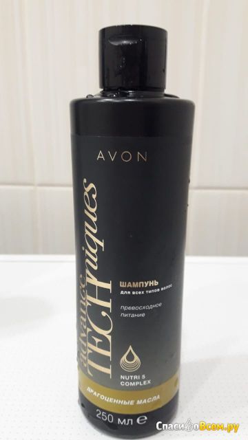 Шампунь Avon Для всех типов волос "Драгоценные масла" Advance Techniques