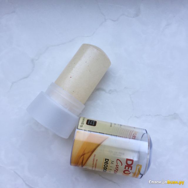 Дезодорант-кристалл DeoNat с экстрактом куркумы