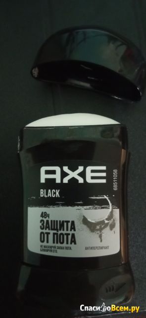 Мужской дезодорант Axe black