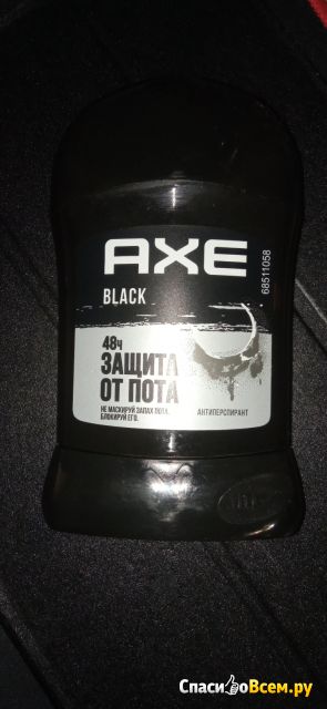 Мужской дезодорант Axe black