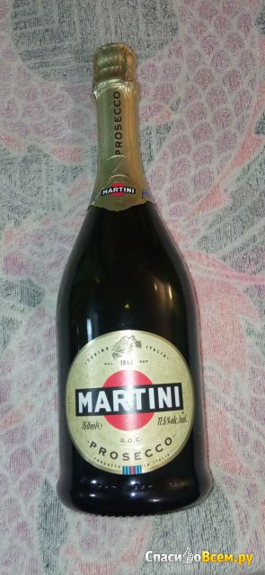 Игристое вино Martini Prosecco DOC
