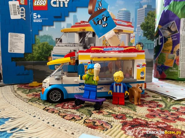 Грузовик мороженщика 60253 Lego City Great Vehicles