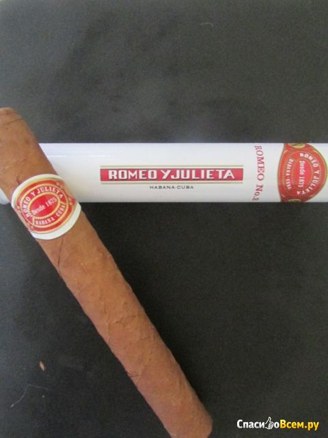 Кубинские сигары Romeo y Julieta No.2 tubos