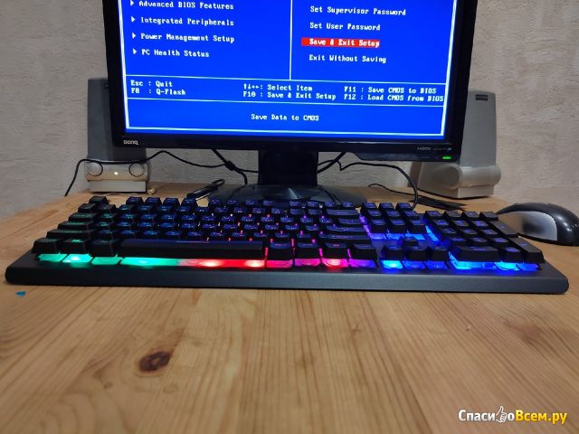 Клавиатура проводная DEXP K-12001BU